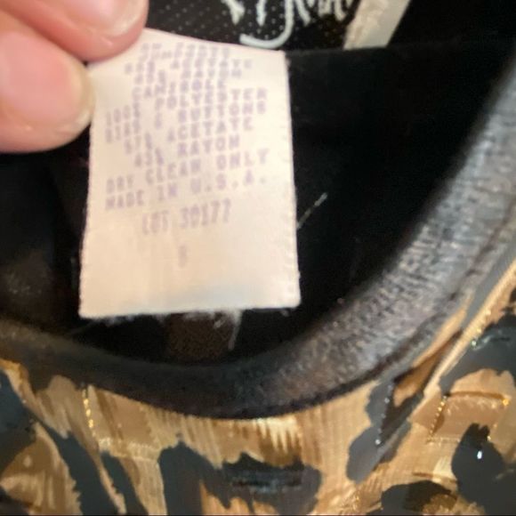 VTG Jeffery & Dara Cheetah Wide Leg 8 - Picture 9 of 10